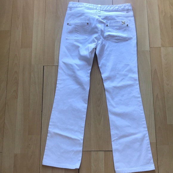 EUC Roberto Cavalli White Denim Jeans - Picture 5 of 14